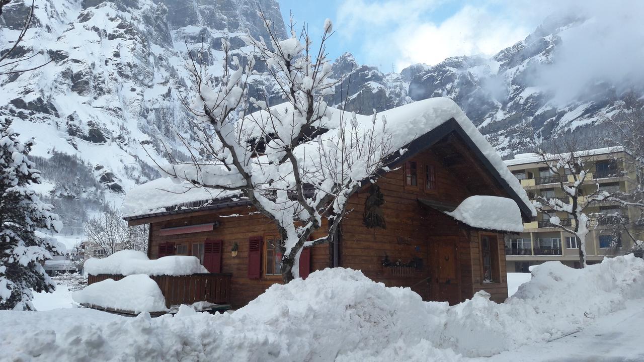 Studio Noyer C Leukerbad Exteriör bild